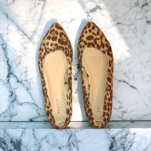 NWOT TORRID Animal Print Pointed Toe Flats 11.5WW